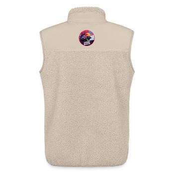 Spring Breeze Kirsch-Performance - Unisex Sherpaweste von Stanley/Stella - Beige - Hinten - AI Model Male 178 light (178cm)