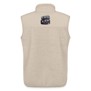 Nicht Schlafen 99% AFK Gamer - Unisex Sherpaweste von Stanley/Stella - Beige - Hinten - AI Model Male 178 light (178cm)