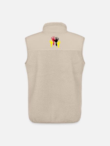 haende - Unisex Sherpaweste von Stanley/Stella - Beige