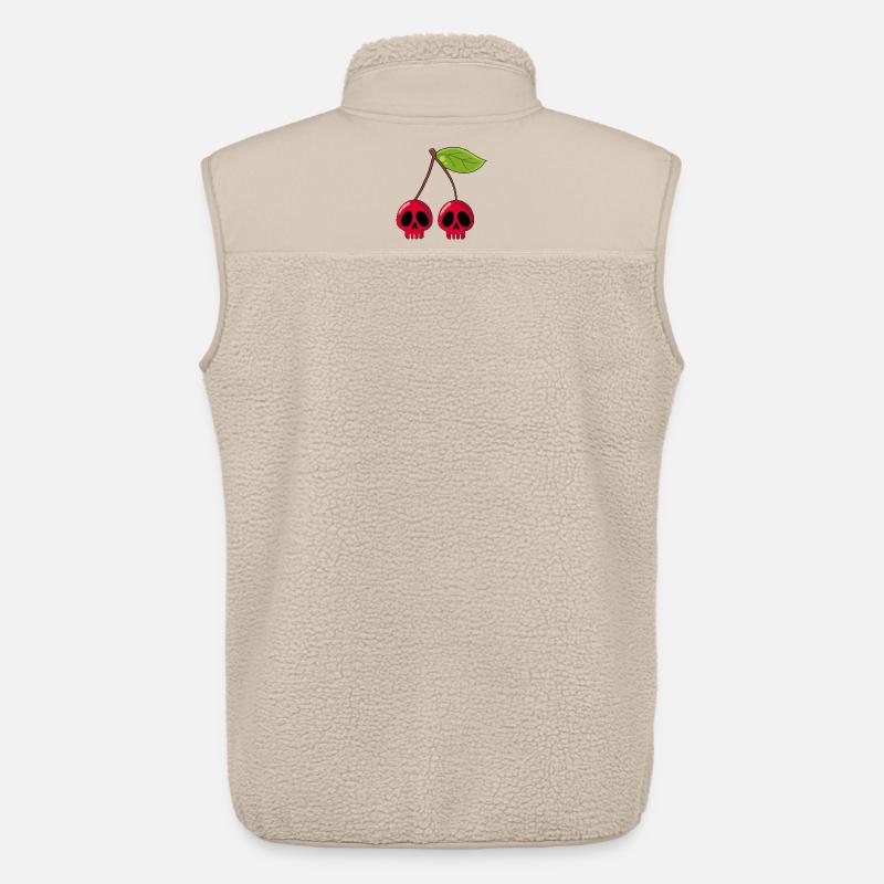 Kirschschädel - Unisex Sherpaweste von Stanley/Stella - Beige