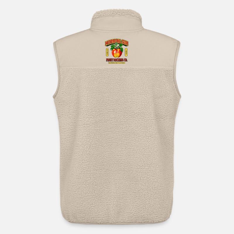Morning Sun Fruit Label - Unisex Sherpaweste von Stanley/Stella - Beige