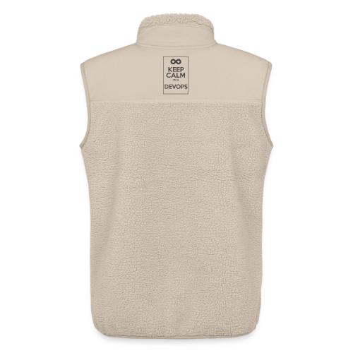 Keep Calm I'm a devops - Unisex Sherpa Gilet by Stanley/Stella