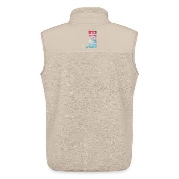 21. Geburtstag Limited Edition 2005 Jahrgang 2005 - Unisex Sherpaweste von Stanley/Stella - Beige - Hinten - AI Model Male 178 light (178cm)