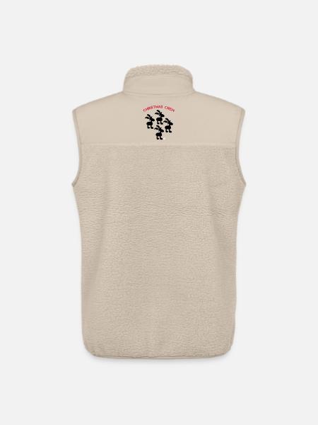 Christmas Crew - Unisex Sherpaweste von Stanley/Stella - Beige