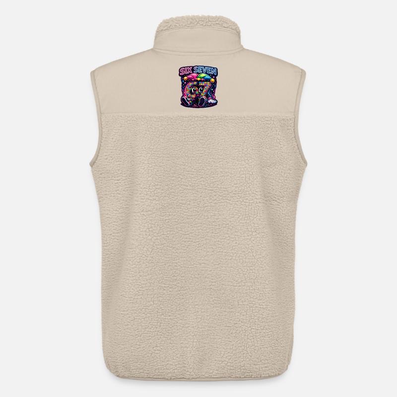 Six Seven 67 Carnival Søt trendgave - Unisex sherpavest Stanley/Stella - beige