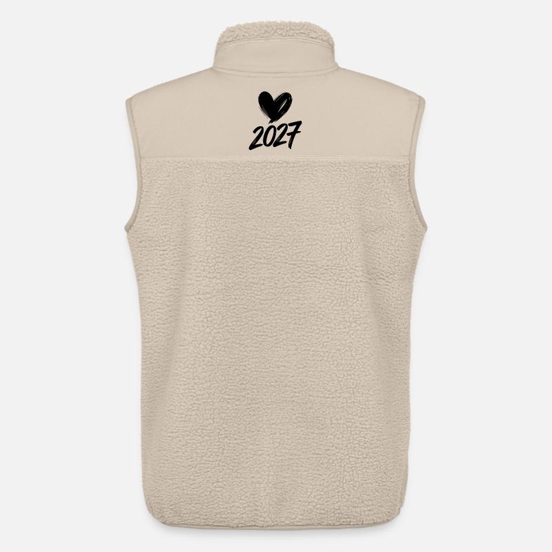 2027 Hjerte - Stanley/Stella unisex sherpavest - beige