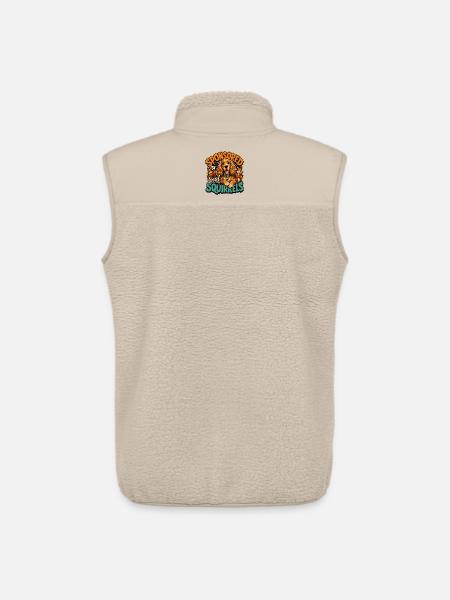 English Cocker Spaniel - Unisex Sherpa Gilet by Stanley/Stella - beige