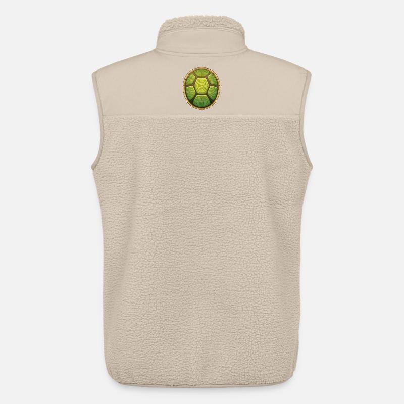 Ich bin langsam wie eine Schildkröte! - Unisex Sherpaweste von Stanley/Stella - Beige