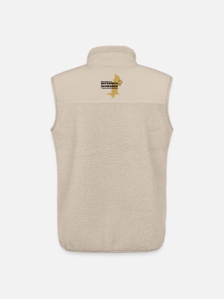 Souabe | AICHACH-FRIEDBERG - Veste sans manches sherpa unisexe Stanley/Stella - beige