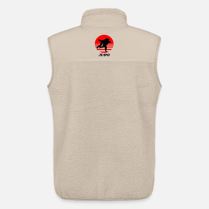 Judo - Unisex Sherpaweste von Stanley/Stella - Beige