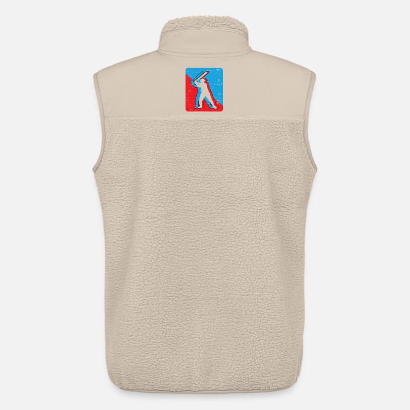 Baseball - Unisex Sherpaweste von Stanley/Stella - Beige