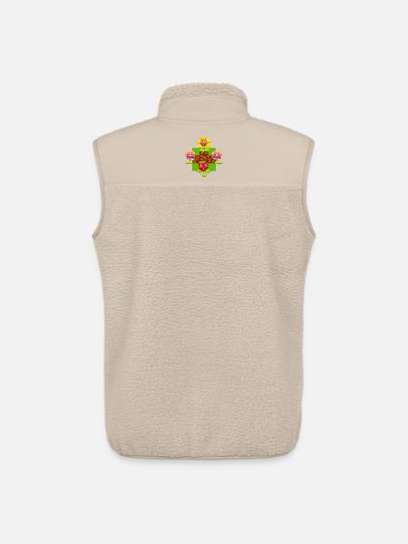 Hobby gardener - Unisex Sherpa Gilet by Stanley/Stella - beige
