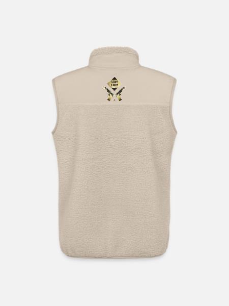 Bleib dir Treu - Unisex Sherpaweste von Stanley/Stella - Beige
