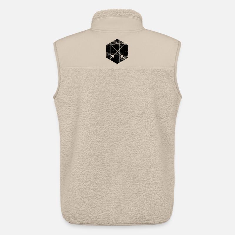 Fechtausrüstung - Unisex Sherpaweste von Stanley/Stella - Beige