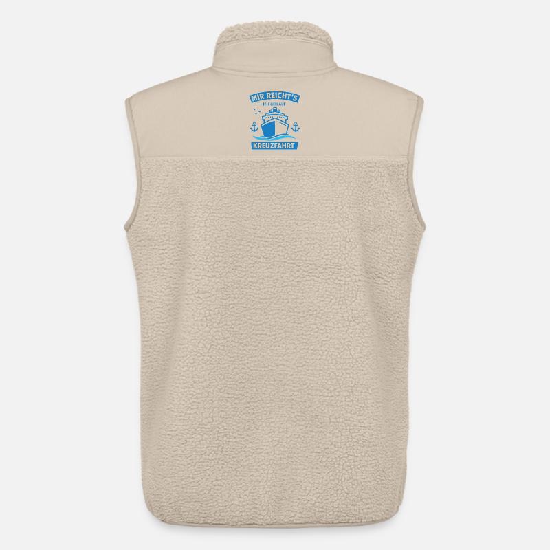 Kreuzfahrt 2026 Geschenk Idee - Unisex Sherpaweste von Stanley/Stella - Beige