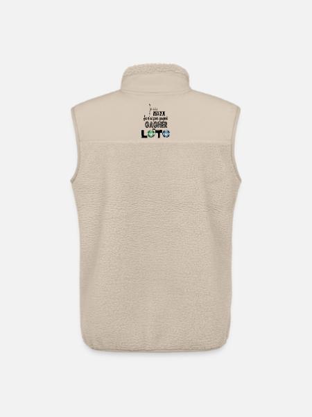 LOTO - Veste sans manches sherpa unisexe Stanley/Stella - beige