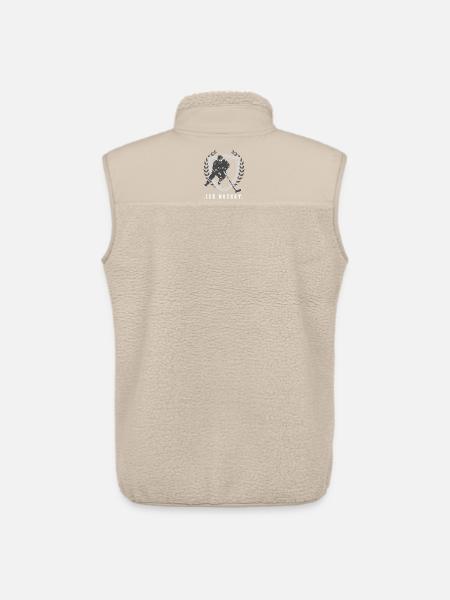 Eishockey - Unisex Sherpa Gilet by Stanley/Stella - beige