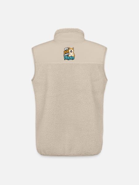 Akita - Unisex Sherpa Gilet by Stanley/Stella - beige