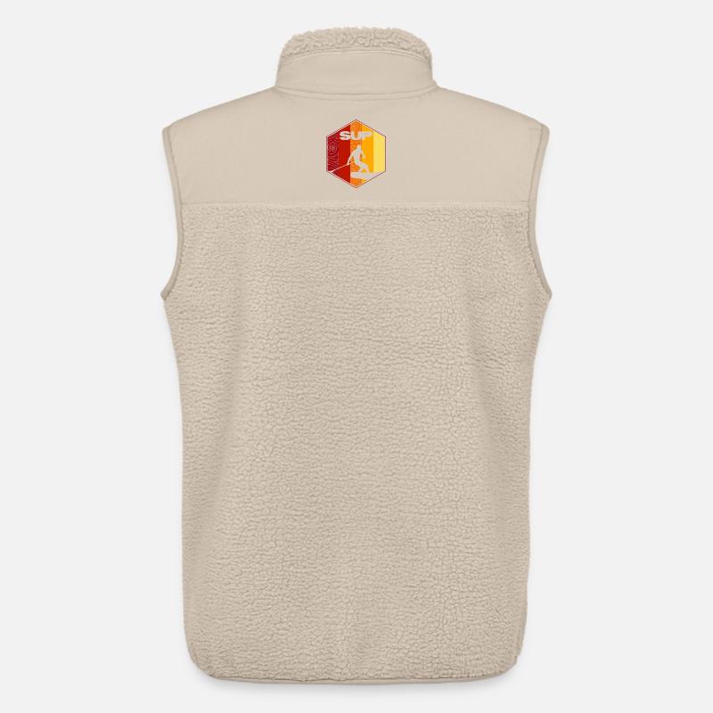 SUP Surf - Unisex Sherpaweste von Stanley/Stella - Beige