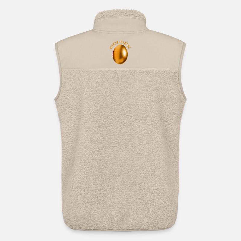 Goldenes Ei - Unisex Sherpaweste von Stanley/Stella - Beige