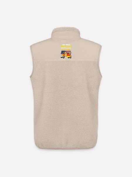 Abschleppwagen Fahrer Legende - Unisex Sherpaweste von Stanley/Stella - Beige