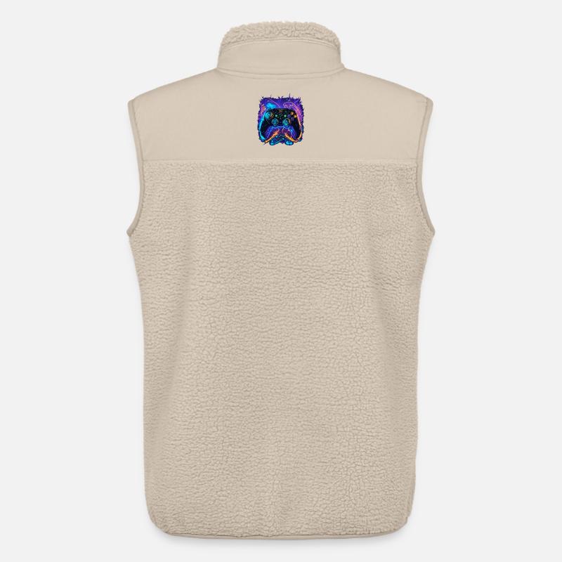 Powerful Gaming Controller Art - Unisex Sherpaweste von Stanley/Stella - Beige