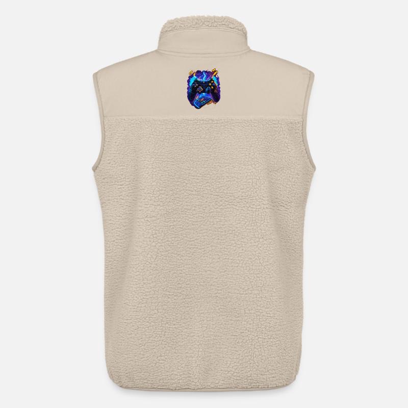 Cyber Gaming Controller - Unisex Sherpaweste von Stanley/Stella - Beige