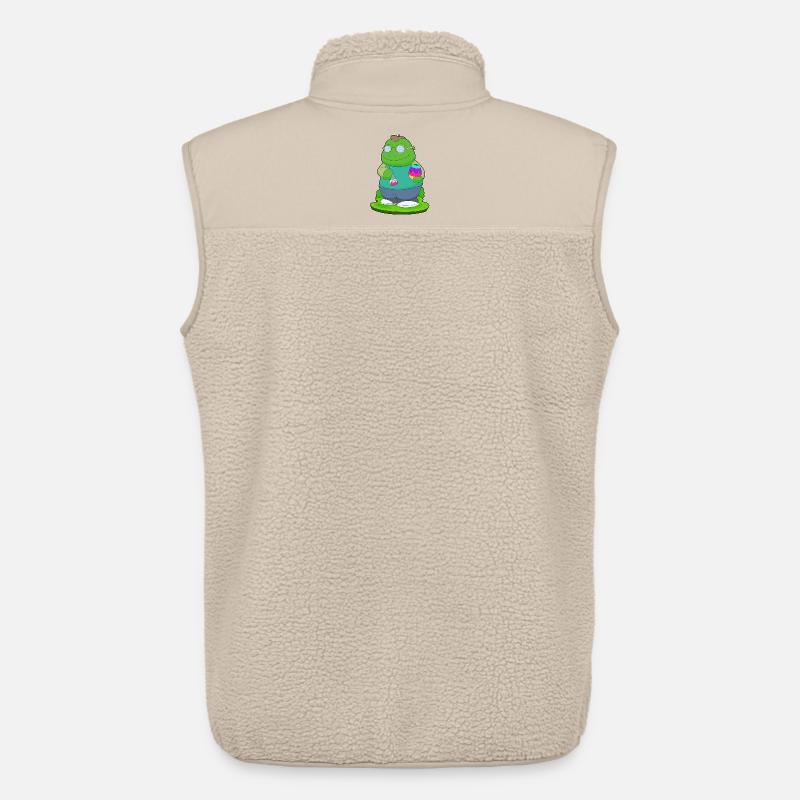 Frosch Ostern Maler - Unisex Sherpaweste von Stanley/Stella - Beige