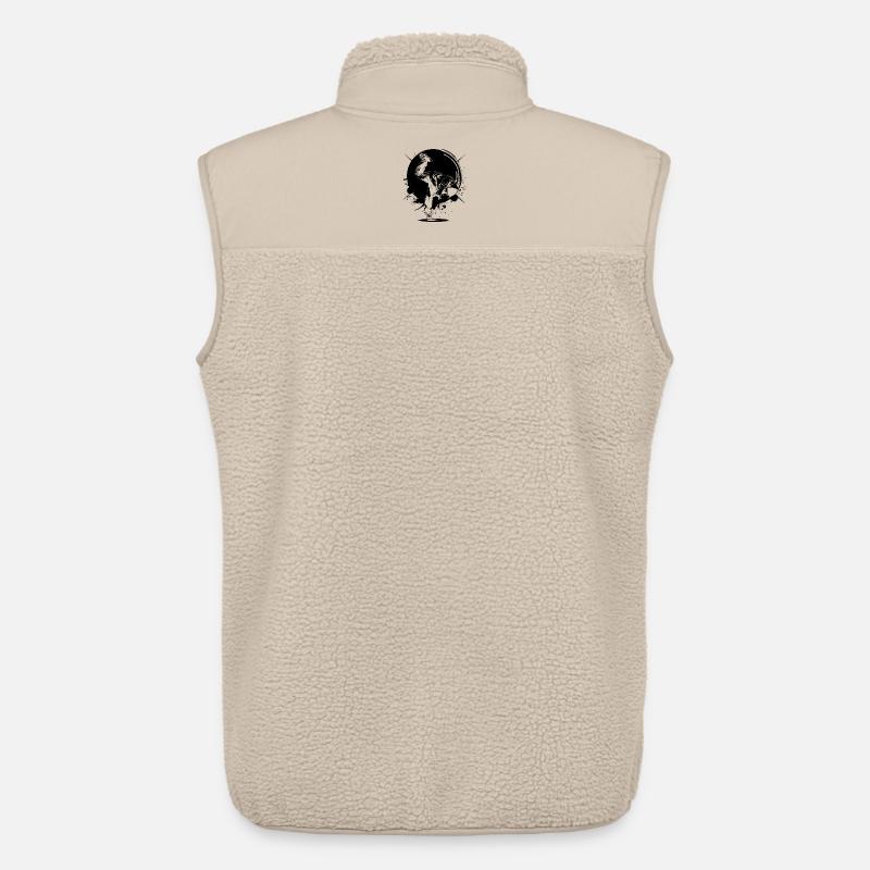 Breakdancer - Unisex Sherpaweste von Stanley/Stella - Beige