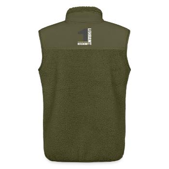 1st State Examination in Teaching - Unisex Sherpa Gilet by Stanley/Stella - khaki - Back - AI Model Male 178 light (178cm)