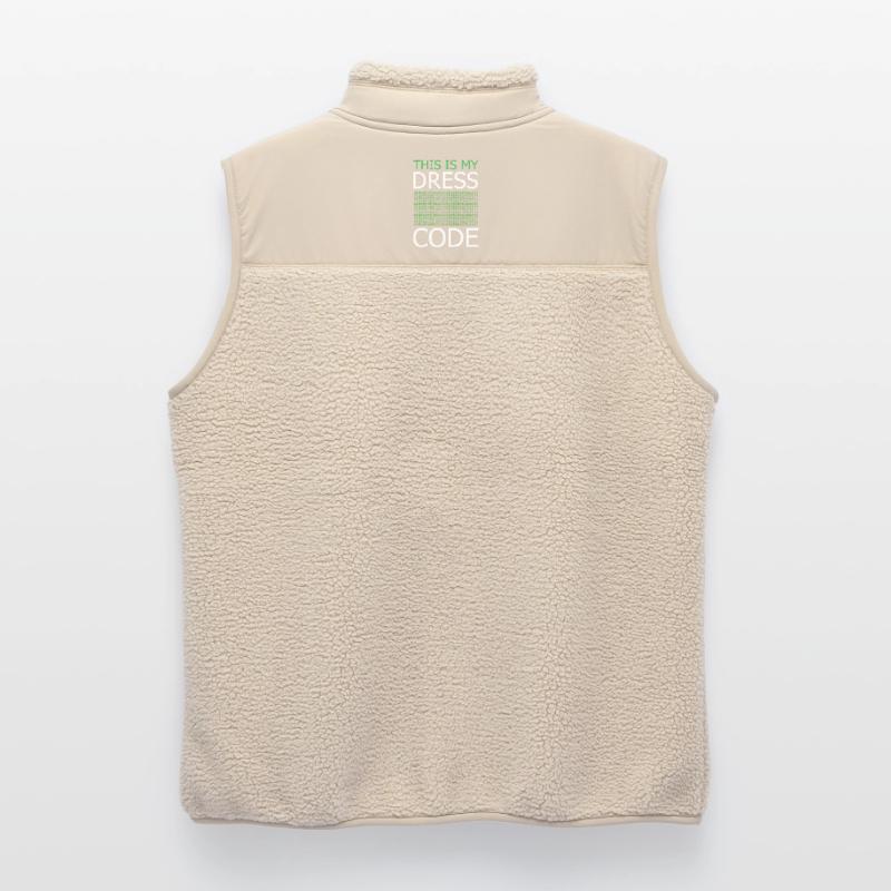 This is my Dress Code – Code Grün Unisex Sherpaweste von Stanley/Stella