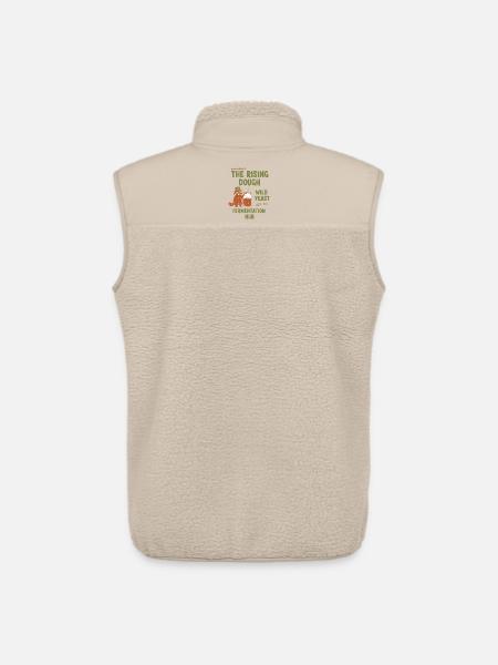 Sauerteigbrot Backbacker Wildhefe steigt auf - Unisex Sherpaweste von Stanley/Stella - Beige