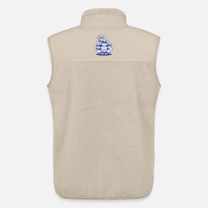 Sauerteigbrot Backbäcker Starter Lokale Ära - Unisex Sherpaweste von Stanley/Stella - Beige