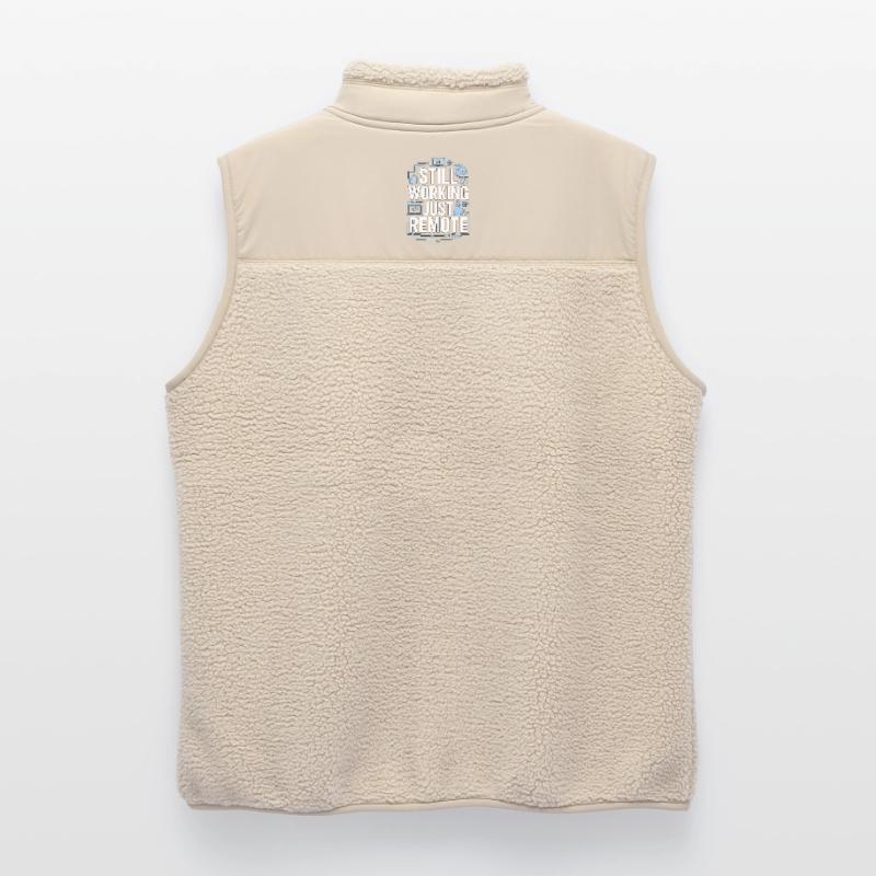 Remote Developer Still Working Remote Tech Worker Unisex Sherpaweste von Stanley/Stella