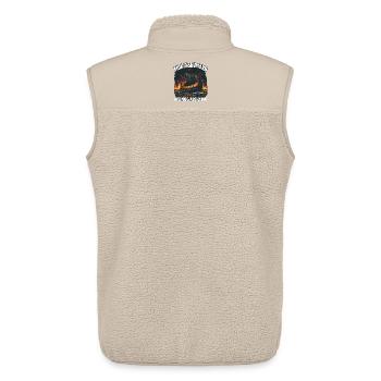 Flokis Shipyard Antique Shipyard 193 AD - Unisex Sherpa Gilet by Stanley/Stella - beige - Back - AI Model Male 178 light (178cm)
