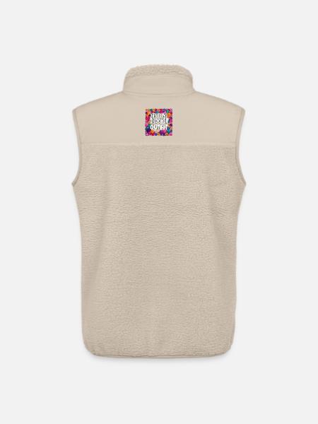 This Is My Crochet Outfit - Unisex Sherpaweste von Stanley/Stella - Beige