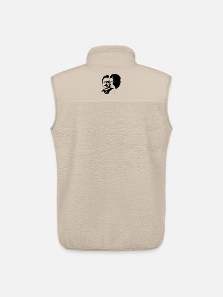 Luxemburg Liebknecht - Unisex Sherpaweste von Stanley/Stella - Beige