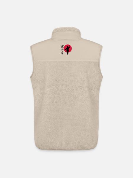 Karate Gangaku - Unisex Sherpaweste von Stanley/Stella - Beige