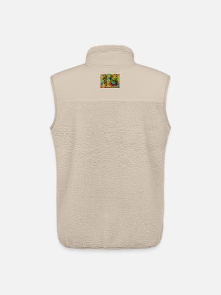 18th birthday - Unisex Sherpa Gilet by Stanley/Stella - beige