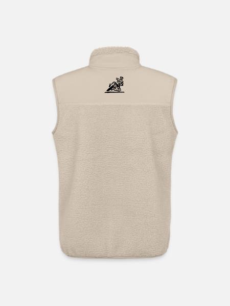Hanging_of - Unisex Sherpaweste von Stanley/Stella - Beige