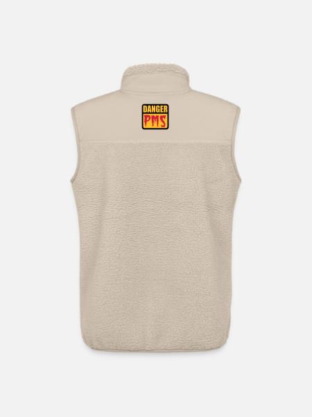 Danger PMS - Unisex Sherpaweste von Stanley/Stella - Beige