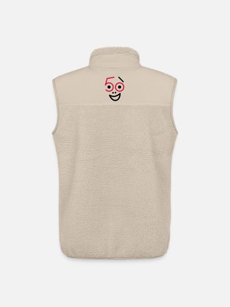 50 Jahre und noch frisch ! - Unisex Sherpaweste von Stanley/Stella - Beige