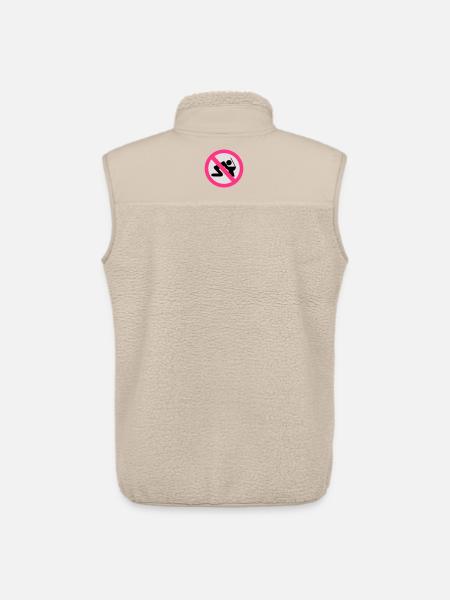 2541614 14674868 alcohol - Unisex Sherpa Gilet by Stanley/Stella - beige