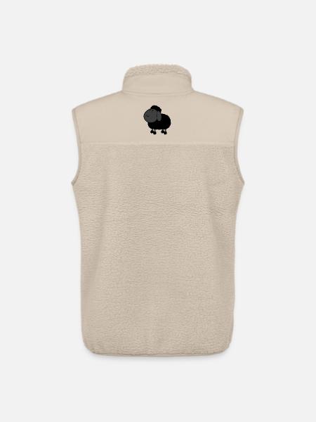 Schwarzes Schaf - Unisex Sherpaweste von Stanley/Stella - Beige