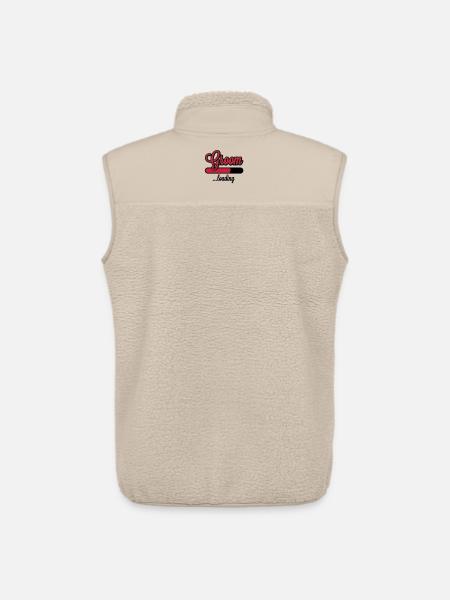 Groom loading - Unisex Sherpaweste von Stanley/Stella - Beige