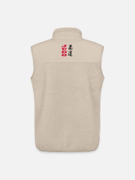 Judo - Veste sans manches sherpa unisexe Stanley/Stella - beige