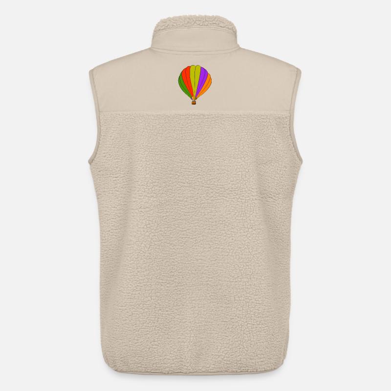 heissluftballon ballon luftfahrt - Unisex Sherpaweste von Stanley/Stella - Beige