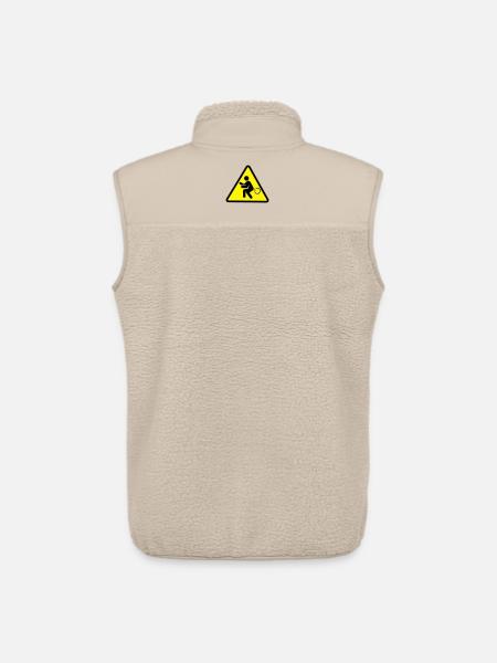 fart - Unisex Sherpa Gilet by Stanley/Stella - beige