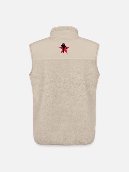 Kickboxing / Kick-Boxeur / Kick Boxing / - Veste sans manches sherpa unisexe Stanley/Stella - beige