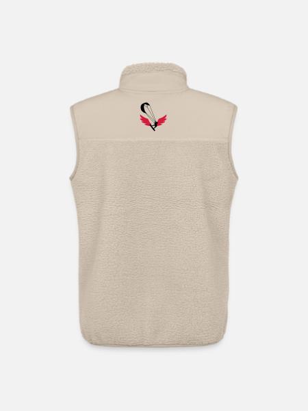 Kiteboarding Kitesurfing Kitesurf Kitesurfer Kiter - Unisex Sherpa Gilet by Stanley/Stella - beige